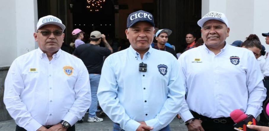 CICPC REALIZA ABORDAJE PREVENTIVO EN RECORRIDO POR LOS SIETE TEMPLOS DE CARACAS