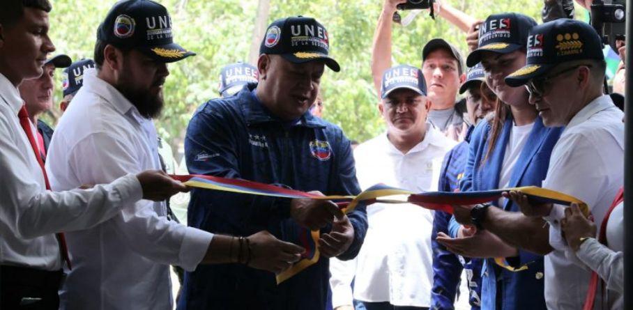 DIOSDADO CABELLO INAUGURA NUEVA SEDE DE LA UNES EN EL ESTADO MONAGAS