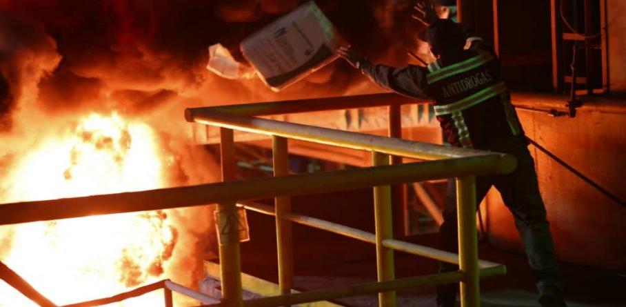 INCINERADOS MÁS DE 15 MIL KILOS DE COCAÍNA EN EL ESTADO ZULIA