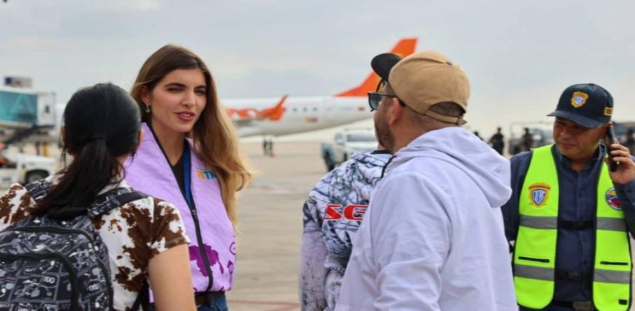 GOBIERNO BOLIVARIANO RECIBE A 203 NUEVOS CONNACIONALES