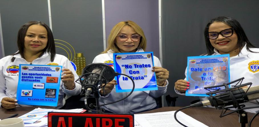 CICPC FORTALECE INVESTIGACIONES CONTRA LA TRATA DE PERSONAS