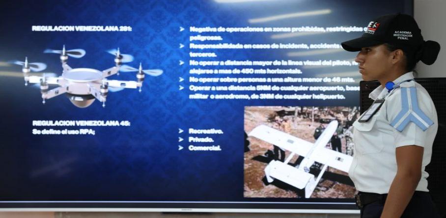 FORMAN A FUTUROS FUNCIONARIOS DE SEGURIDAD CIUDADANA EN MANEJO DE DRONES