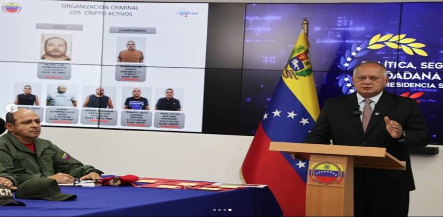 VPDTE. SECTORIAL CABELLO INFORMA LA DETENCIÓN DE 38 MERCENARIOS POR CONSPIRACIÓN CONTRA VENEZUELA