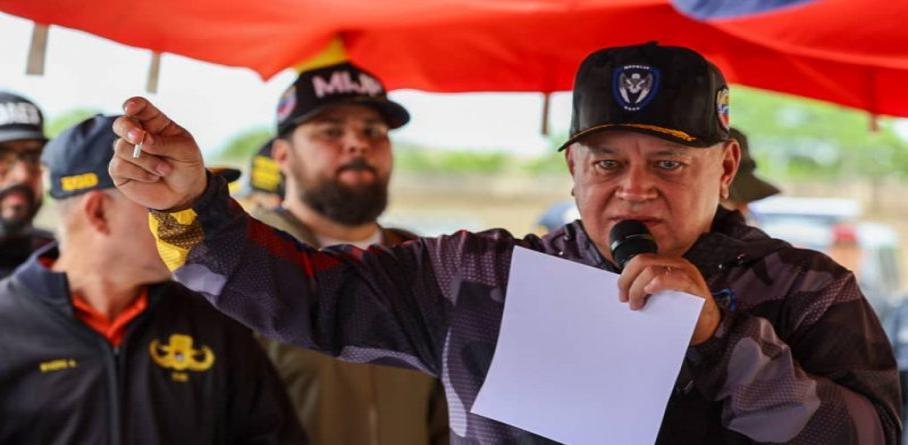 VICEPRESIDENTE SECTORIAL DIOSDADO CABELLO ADVIERTE QUE CORRE PELIGRO LA VIDA DE CARLOS, ALIAS “EL FLACO”