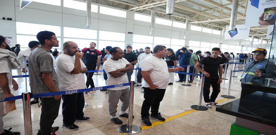 ARRIBARON UN TOTAL DE 180 CONNACIONALES AL PAÍS PROVENIENTES DE LOS ESTADOS UNIDOS