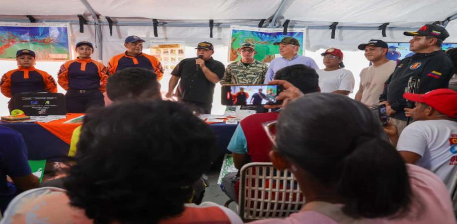 VENEZUELA ACTIVÓ MÁS DE 400 PUNTOS DE FORMACIÓN EN SIMULACRO NACIONAL ANTE DESASTRES Y CONFLICTOS ARMADOS