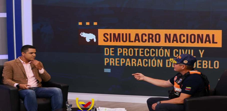 PUEBLO VENEZOLANO MOSTRÓ SU CIVISMO DURANTE SIMULACRO NACIONAL DE PROTECCIÓN CIVIL