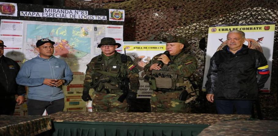 DIOSDADO CABELLO: &quot;LA DEFENSA DE LA PATRIA ES RESPONSABILIDAD DE TODO EL PUEBLO&quot;