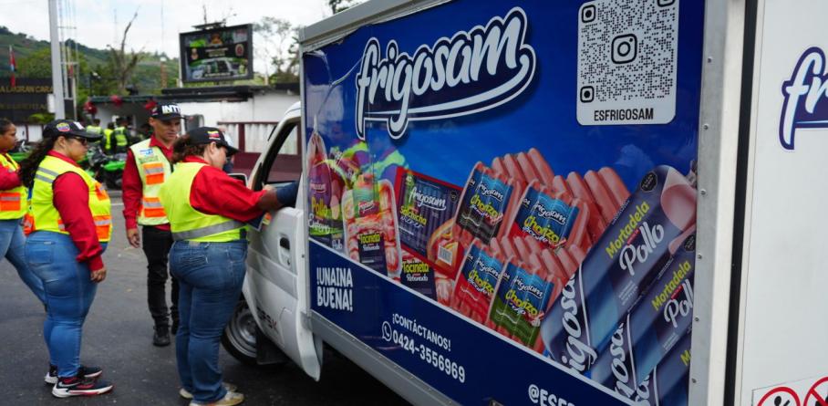 INTT EJECUTA OPERATIVO DE VERIFICACIÓN Y CONTROL DE PUBLICIDAD MÓVIL EN EL PEAJE DE TAZÓN