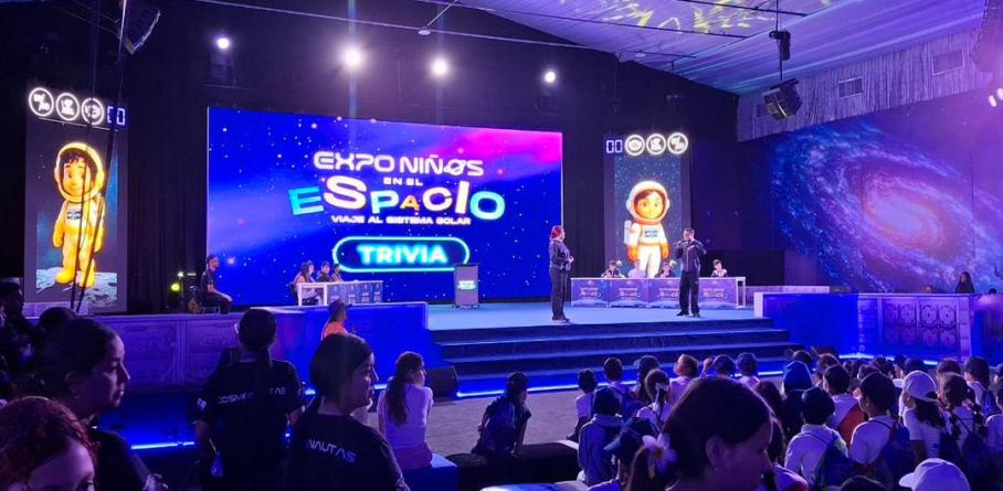 HIJOS DE TRABAJADORES DEL INTT Y DEL CPNB DISFRUTAN DE LA EXPO NIÑO EN EL ESPACIO