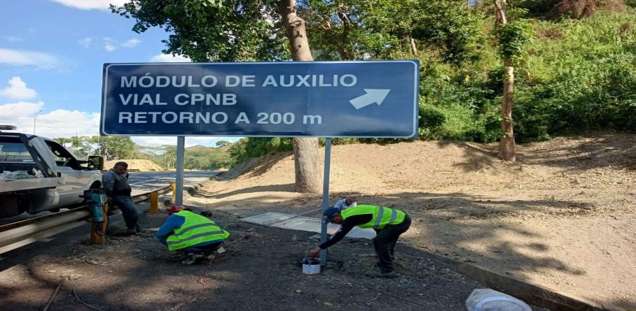 INTT REFUERZA SEÑALIZACIÓN EN LA AUTOPISTA REGIONAL DEL CENTRO PARA MEJORAR SEGURIDAD VIAL