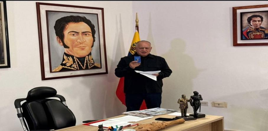 CAPITÁN DIOSDADO CABELLO RONDÓN: “EL VERDADERO OBJETIVO DE LAS AGRESIONES ES EL PETRÓLEO VENEZOLANO”