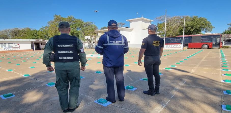COMISIÓN MIXTA INCAUTÓ MÁS DE 200 KILOGRAMOS DE MARIHUANA EN EL ESTADO FALCÓN
