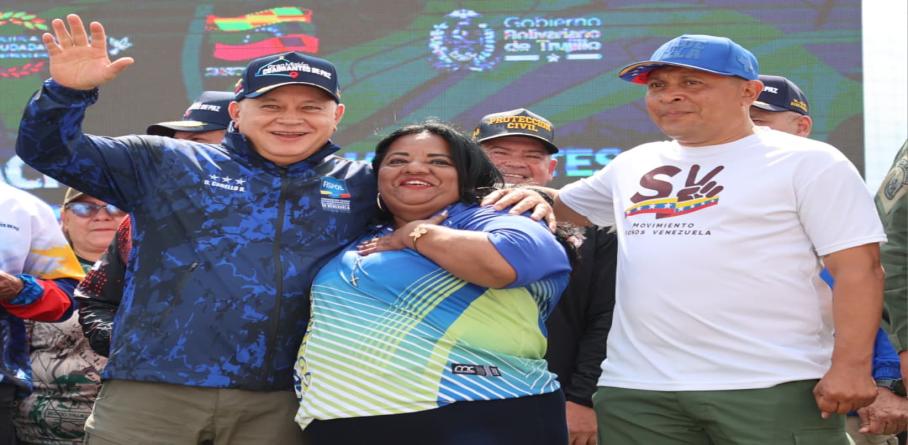 PODER POPULAR DE TRUJILLO DESTACÓ FORTALECIMIENTO DE LA SEGURIDAD CIUDADANA MEDIANTE DOTACIÓN DE EQUIPOS