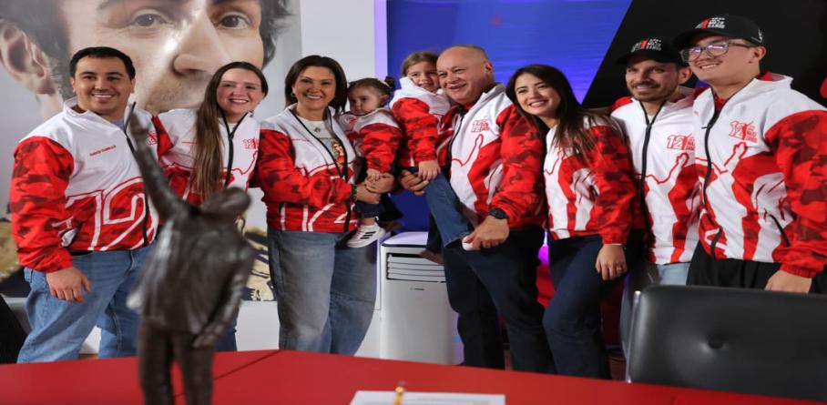 VICEPRESIDENTE SECTORIAL DIOSDADO CABELLO RATIFICA COMPROMISO CON LA PAZ Y LA ESTABILIDAD NACIONAL