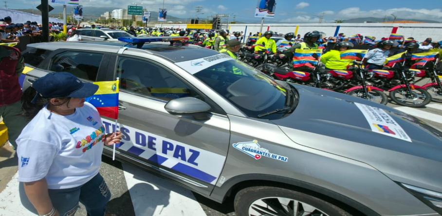 PODER POPULAR DE NUEVA ESPARTA RECIBE DOTACIÓN PARA FORTALECER LA SEGURIDAD EN 64 CIRCUITOS COMUNALES