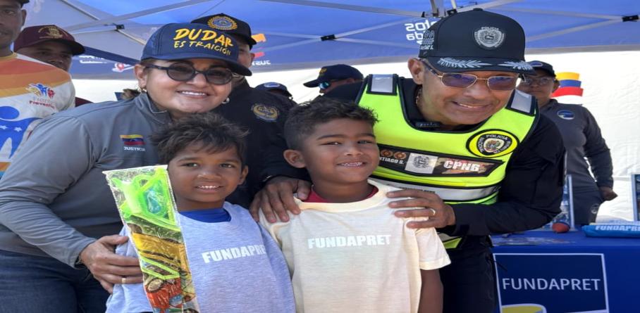 FUNDAPRET IMPULSA LA PREVENCIÓN Y LOS JUEGOS TRADICIONALES DURANTE LOS CARNAVALES SEGUROS 2026 EN PLAYA CANDILEJAS