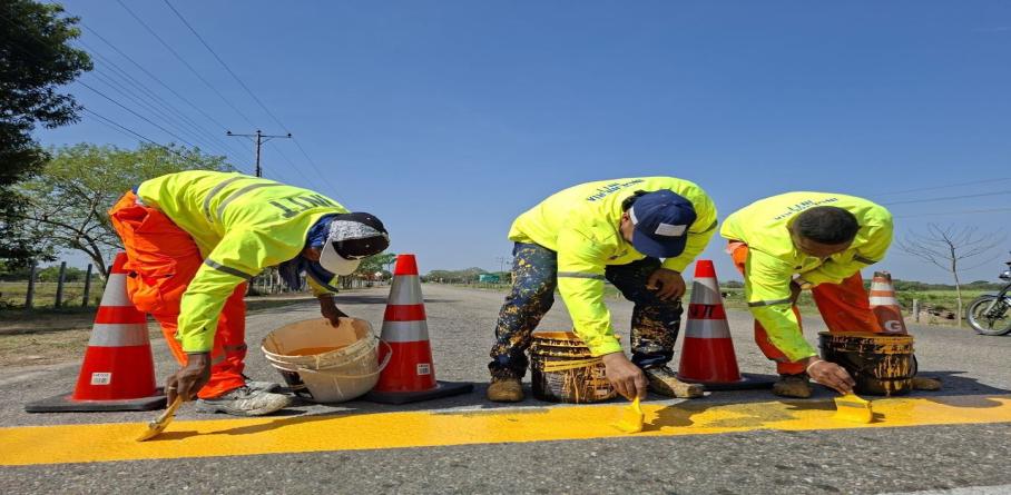 INTT INICIA LABORES DE DEMARCACIÓN EN MÁS DE 11 KM DE VIALIDAD EN ELORZA