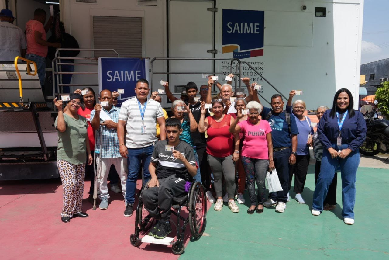 MÁS DE 122 MIL CIUDADANOS CEDULADOS CON LA RUTA "SAIME LLEGA A CADA RINCÓN DE LA PATRIA 2026"