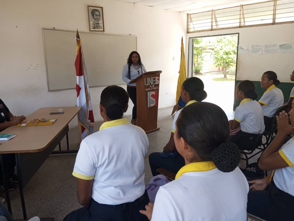 ESTUDIANTES DE LA UNES CELEBRAN EL DÍA INTERNACIONAL DE LA MUJER EN EL FORO "OLGA LUZARDO" EN EL ESTADO MIRANDA