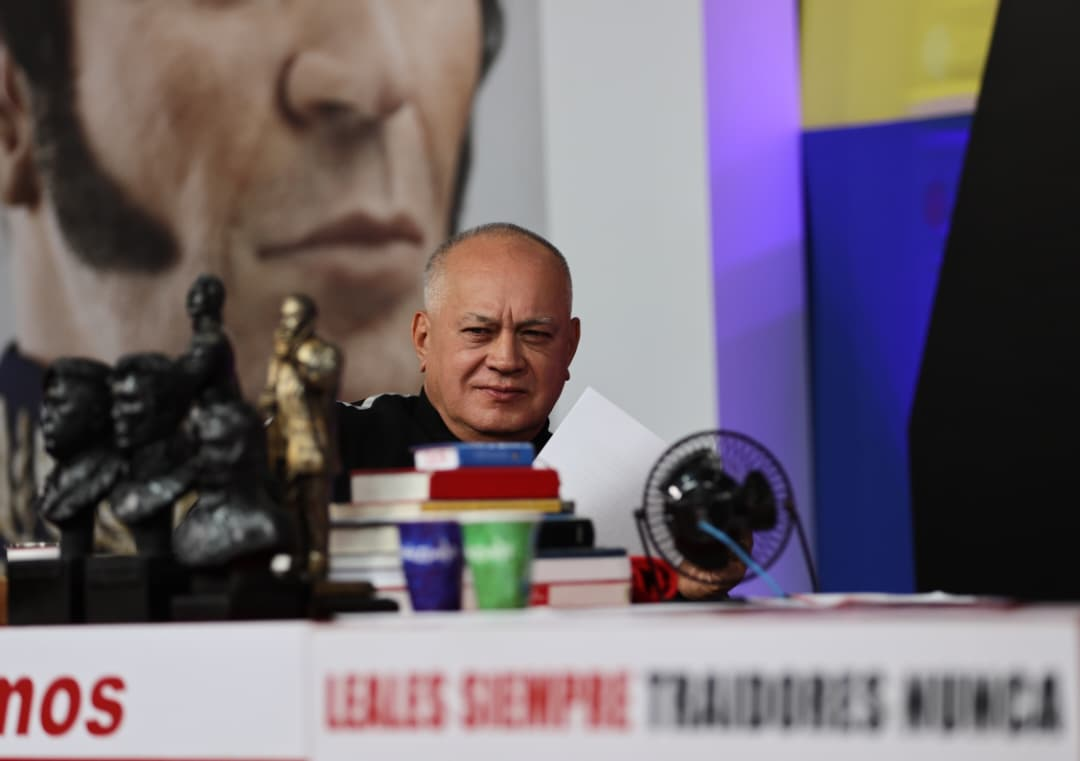 VICEPRESIDENTE DIOSDADO CABELLO RESPONDE A CAMPAÑAS DE DESPRESTIGIO DESDE HACE 26 AÑOS POR PARTE DE LA OPOSICIÓN