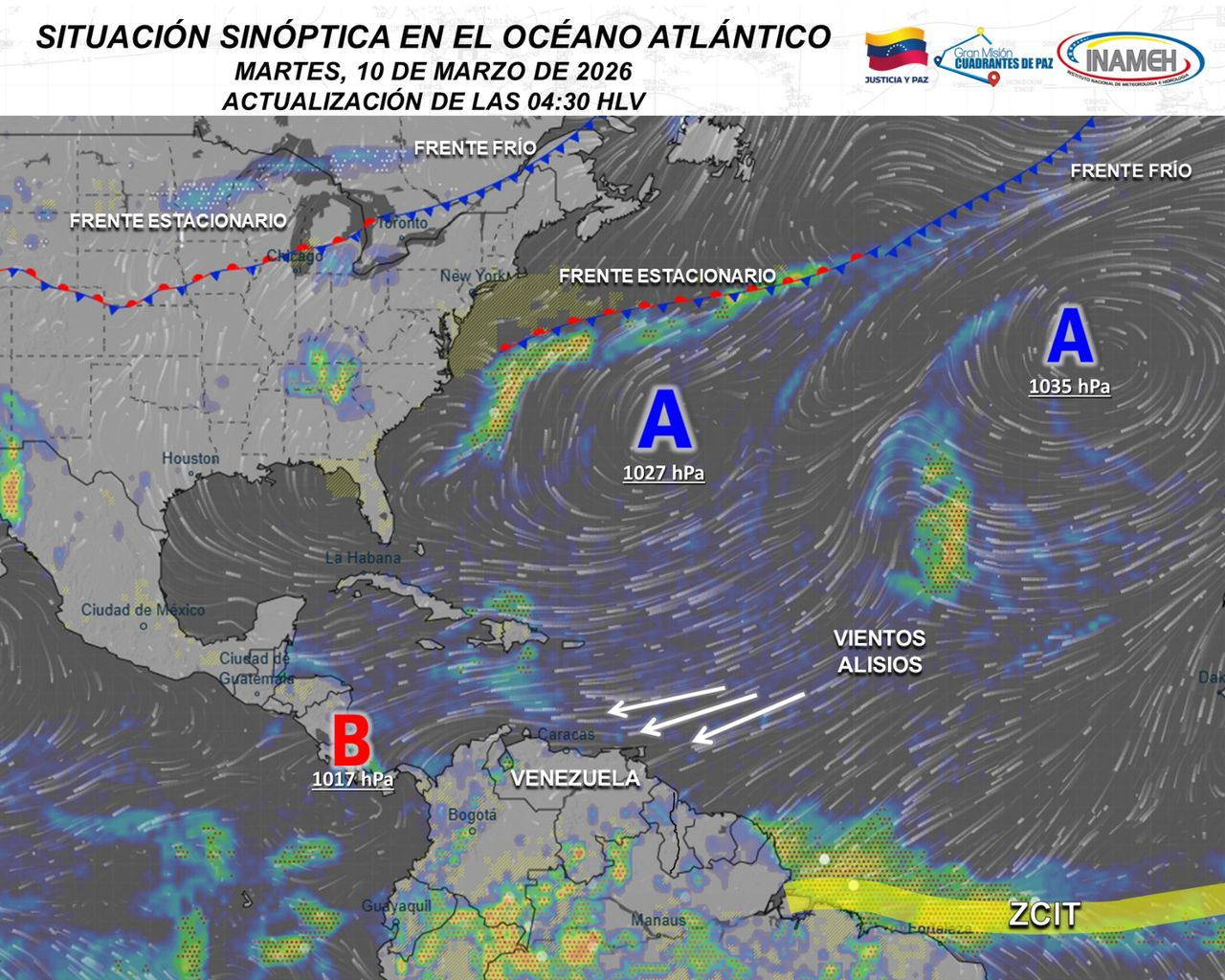Imagen de INAMEH INFORMA ESTABILIDAD CLIMÁTICA EN GRAN PARTE DEL PAÍS CON LLUVIAS AISLADAS EN REGIONES ESPECÍFICAS