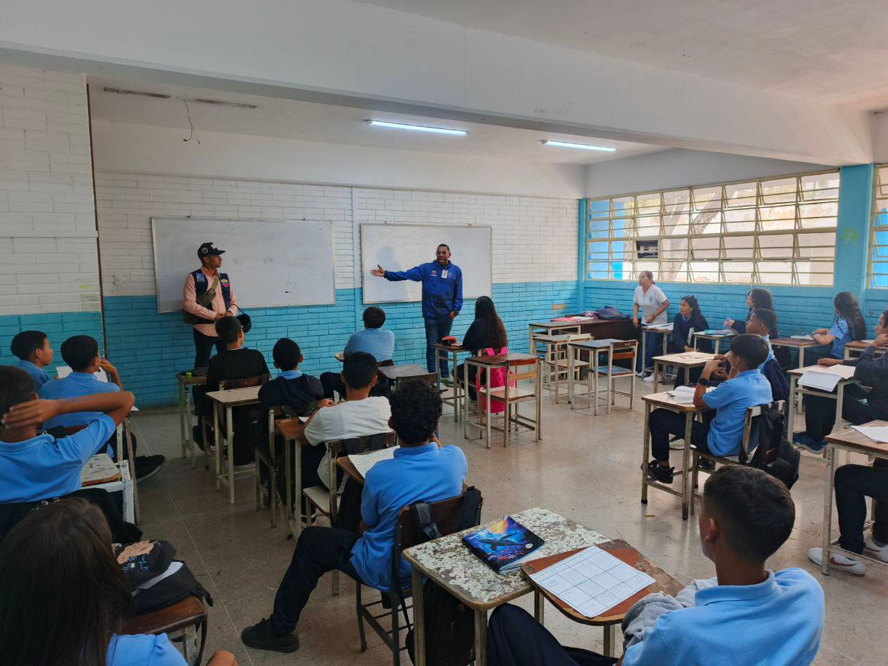 DIRECCIÓN GENERAL DE PREVENCIÓN DEL DELITO IMPARTE TALLERES FORMATIVOS EN EL LICEO “JOSÉ MANUEL NÚÑEZ PONTE” EN CARACAS