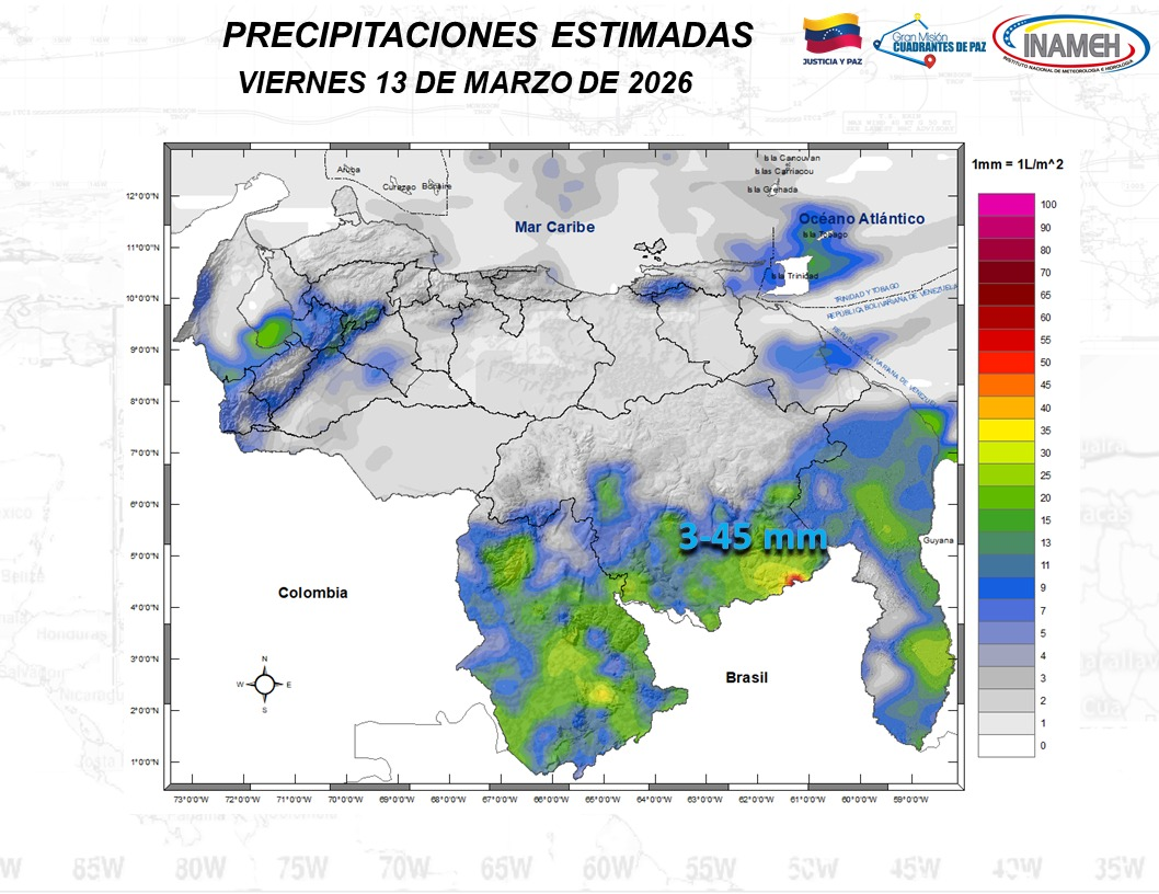 Imagen de LLUVIAS DISPERSAS Y CIELOS NUBLADOS PARA ESTE VIERNES