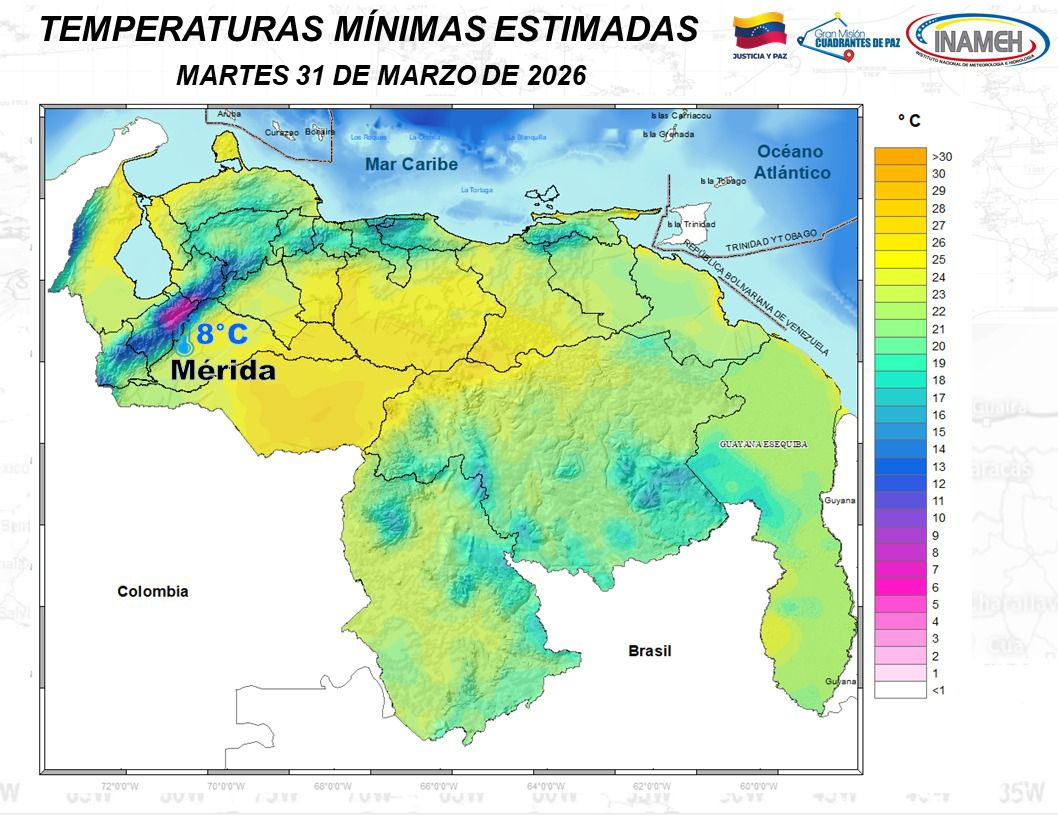 REPORTE DEL INAMEH: SOL Y NUBOSIDAD PARCIAL MARCARÁN LOS DÍAS SANTOS