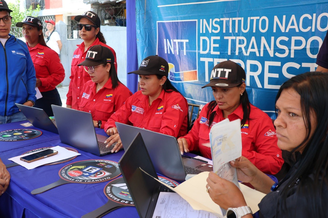 INTT CERTIFICA A MÁS DE 40 INTEGRANTES DE LA BRIGADA MOTORIZADA DE LA JUVENTUD