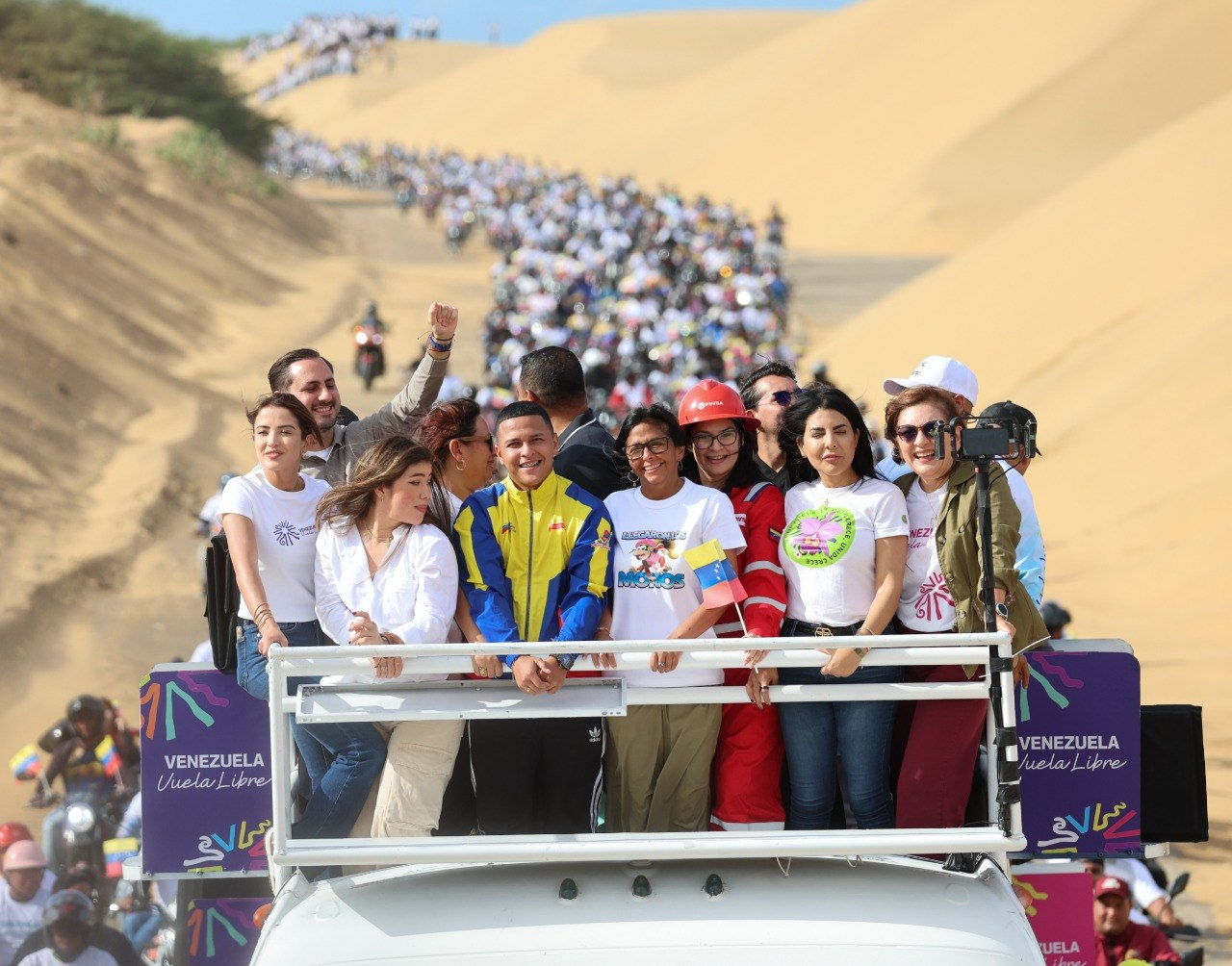 Imagen de PRESIDENTA (E) DELCY RODRÍGUEZ ABOGA POR EL CESE DE LAS SANCIONES Y A LA UNIDAD NACIONAL
