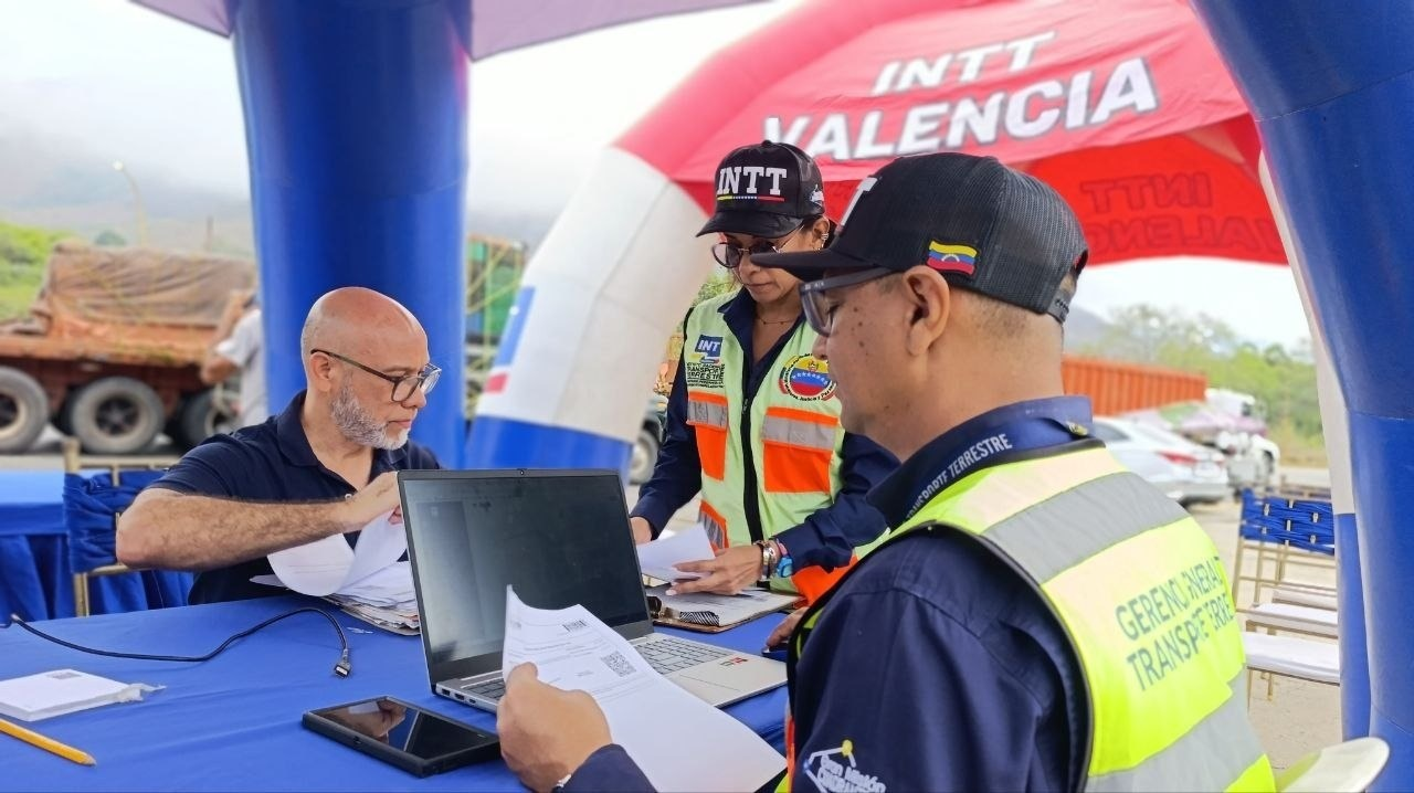 CONTINÚAN LOS OPERATIVOS DE REGISTRO DE TRANSPORTE DE CARGA EN LOS ESTADOS BARINAS Y CARABOBO