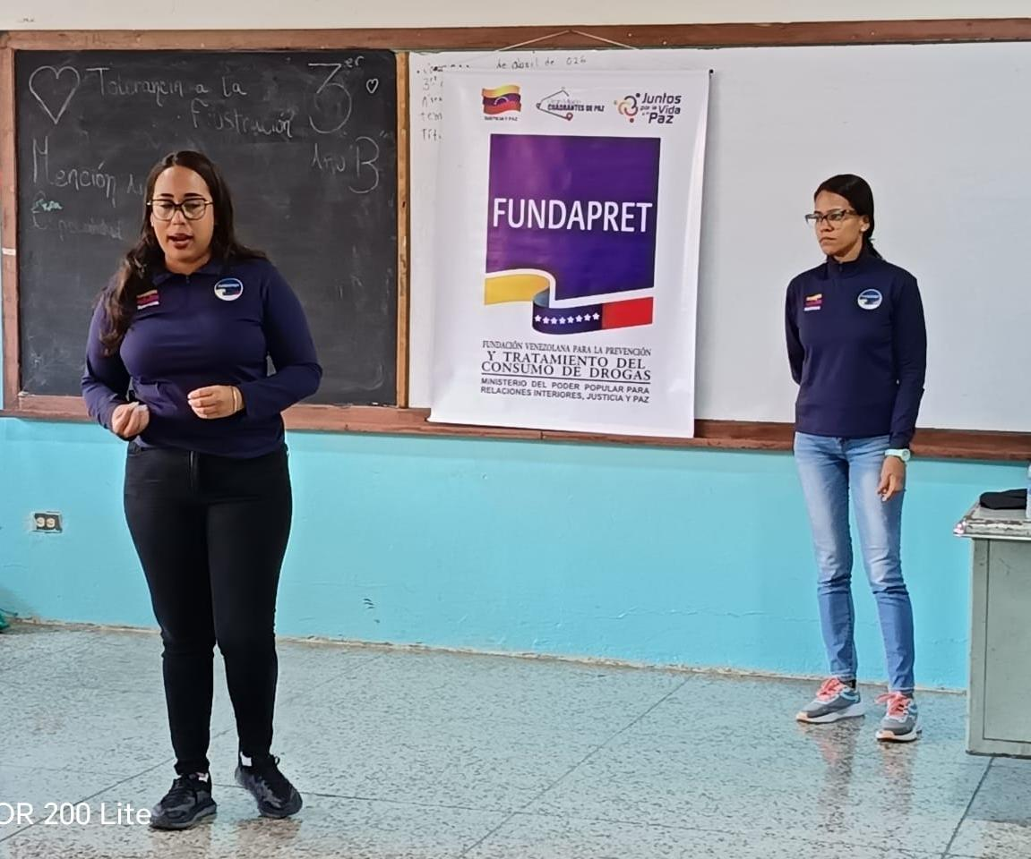 Imagen de FUNDAPRET FORTALECE LA PREVENCIÓN INTEGRAL EN ESTUDIANTES DE LA ET ENRIQUE OSSÓ FE Y ALEGRÍA