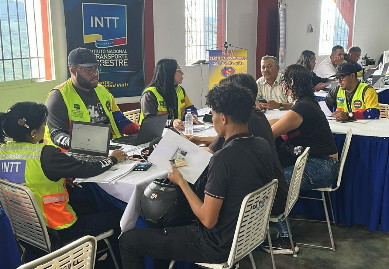INTT DESPLIEGA JORNADAS DE TRÁMITES VEHICULARES DESDE EL 26 AL 30 DE MAYO