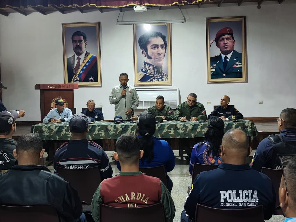 VICEMINISTRO PALENCIA FORTALECE A LOS CUADRANTES DE PAZ EN MATERIA DE SEGURIDAD EN EL ESTADO COJEDES