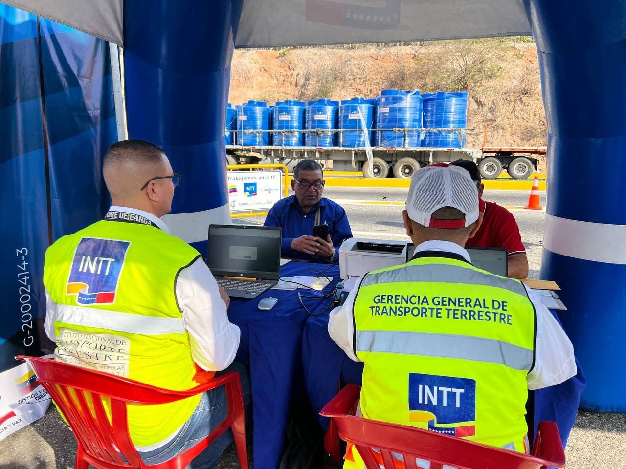 INTT ACTIVA OPERATIVOS ESPECIALES PARA TRANSPORTE DE CARGA EN MÉRIDA Y MONAGAS