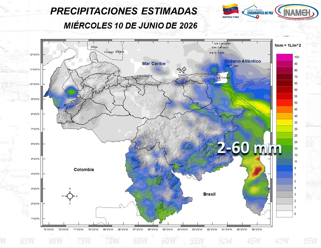 Imagen de INAMEH REPORTA CONDICIONES ATMOSFÉRICAS ESTABLES CON INCREMENTO DE LA NUBOSIDAD