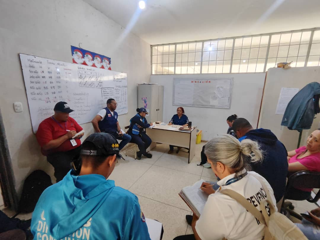 FUNDAPRET PARTICIPÓ EN UNA REUNIÓN PARA LA PLANIFICACIÓN DE ABORDAJES PREVENTIVOS DEL NUEVO AÑO ESCOLAR EN LA ESCUELA TÉCNICA JULIO CALCAÑO