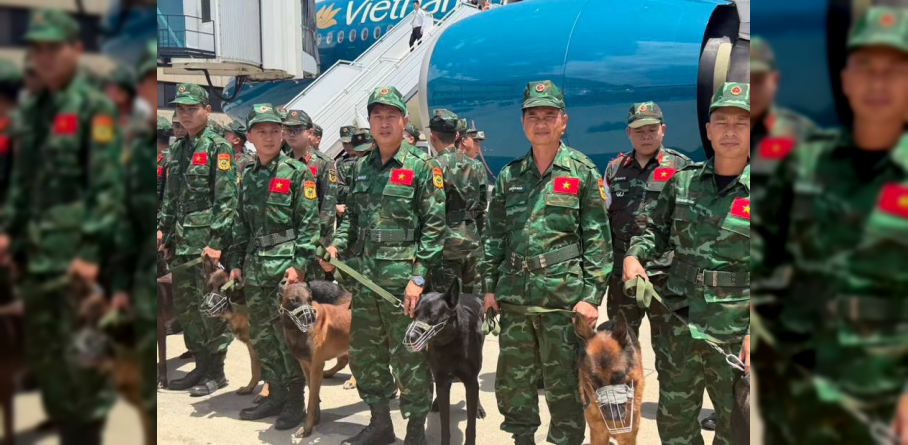 VIETNAM ENVÍA MISIÓN DE APOYO HUMANITARIO A VENEZUELA CON 174 RESCATISTAS Y EQUIPO CANINO