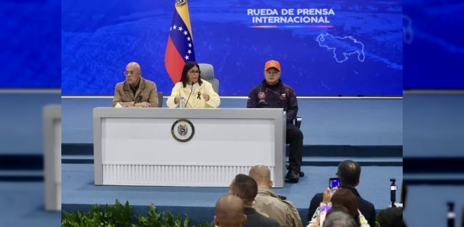 DELCY RODRÍGUEZ EXPLICA LOS ALCANCES DE LA MILITARIZACIÓN EN EL ESTADO LA GUAIRA ANTE MEDIOS INTERNACIONALES