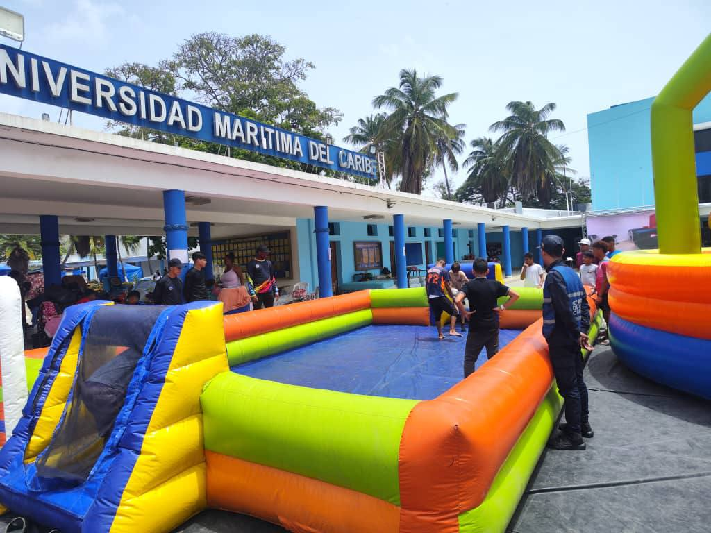 FUNDAPRET CONTINÚA ATENCIÓN CON ACTIVIDADES RECREATIVAS PARA NIÑOS Y NIÑAS EN CAMPAMENTO TRANSITORIO DE LA GUAIRA