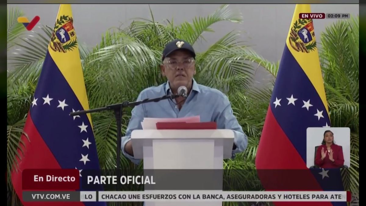 JORGE RODRÍGUEZ: HASTA LA FECHA SE CONTABILIZAN 2.295 PERSONAS FALLECIDAS TRAS TERREMOTOS DEL 24 DE JUNIO