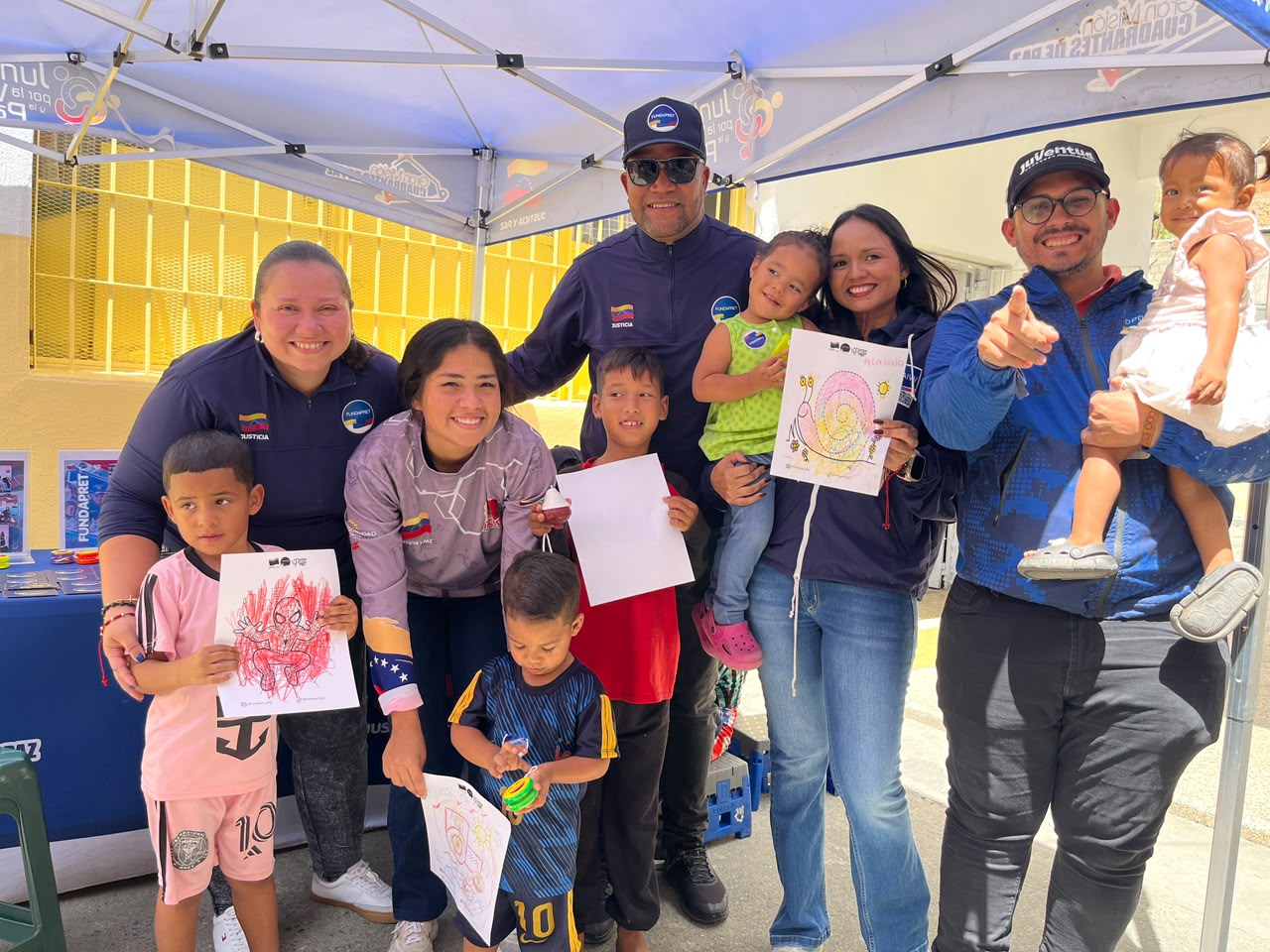 ALEGRÍA PREVENTIVA QUE DEJA HUELLAS! FUNDAPRET LLEVA RECREACIÓN A NIÑOS Y NIÑAS DE LOS JARDINES DEL VALLE