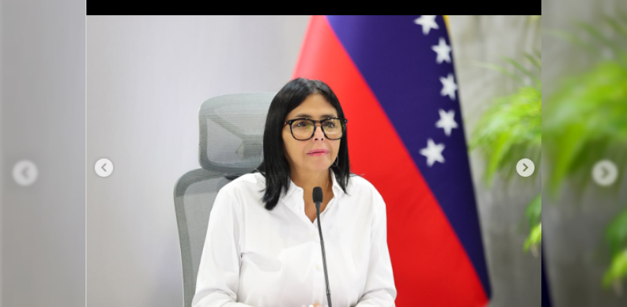 PRESIDENCIA ENCARGADA DELCY RODRÍGUEZ PROYECTA PLAN DE VIVIENDAS ANTISÍSMICAS