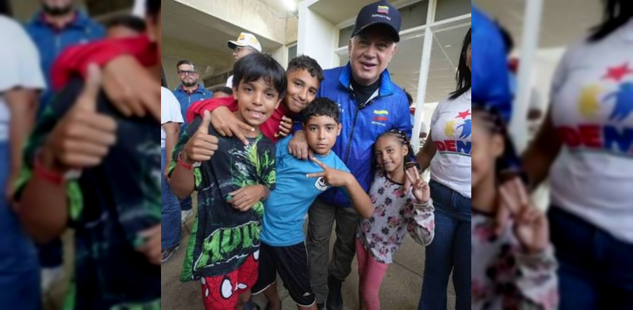 VICEPRESIDENTE CABELLO RONDÓN ENVÍA UN MENSAJE DE AMOR ESPECIAL PARA LOS NIÑOS Y NIÑAS POR SU DÍA