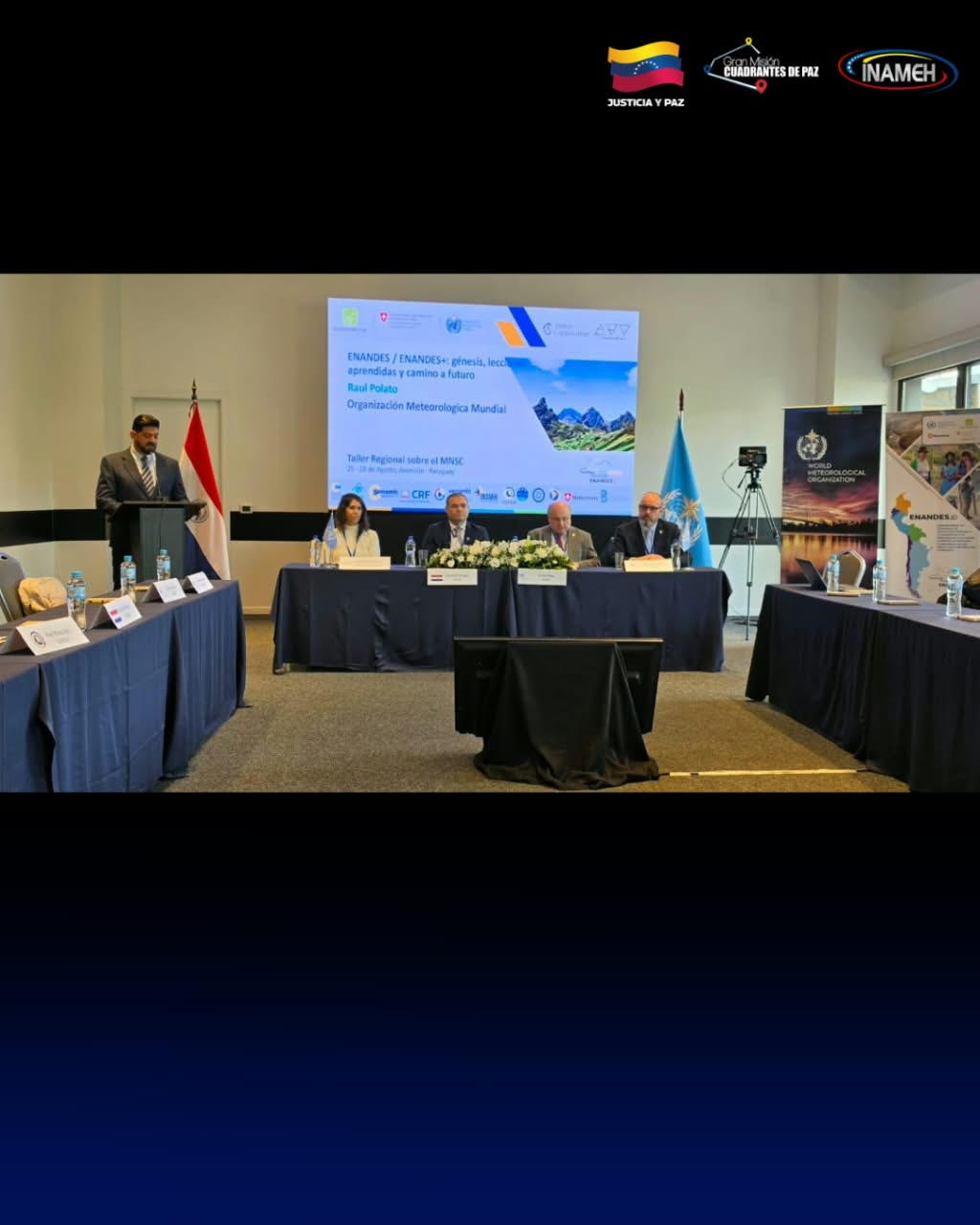 Imagen de VENEZUELA REAFIRMA SU COMPROMISO CON LA COOPERACIÓN METEOROLÓGICA EN AMÉRICA DEL SUR