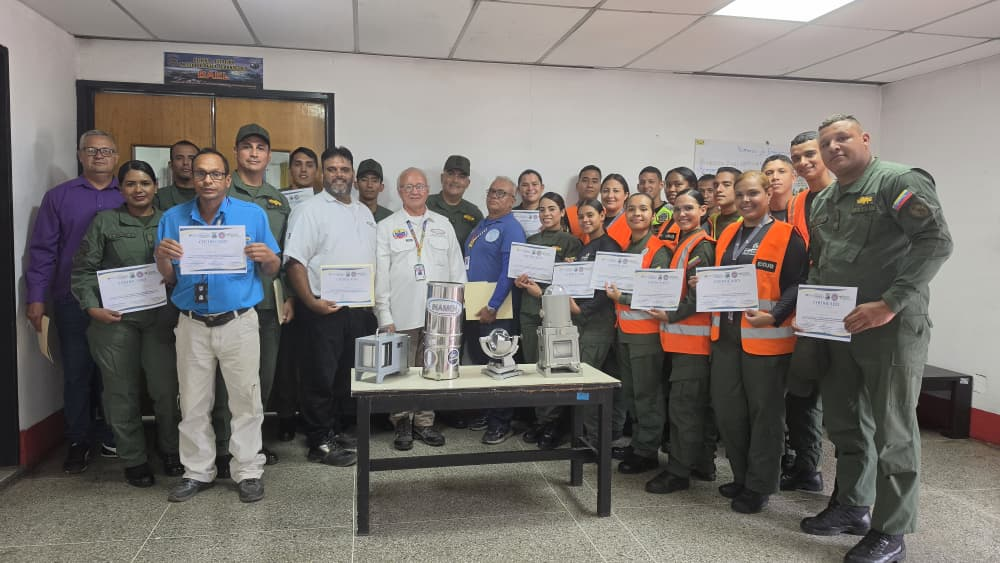 Imagen de INAMEH CULMINA CURSO DE OBSERVADORES METEOROLÓGICOS Y EVALUACIÓN MULTIAMENAZA