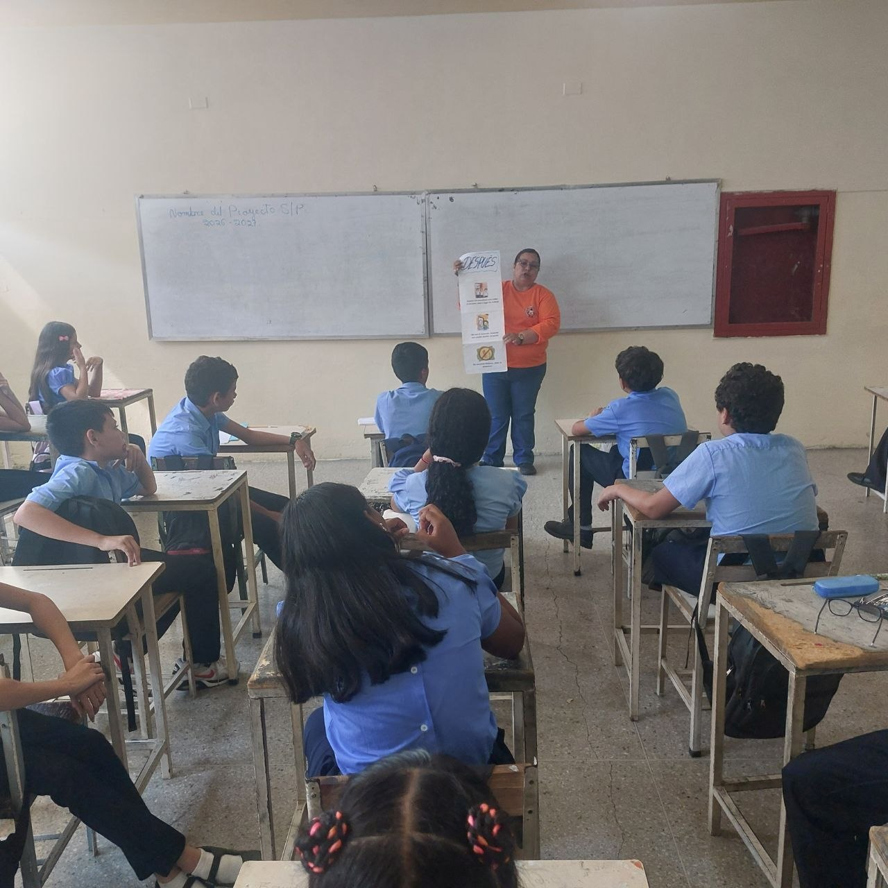 Imagen de PROTECCIÓN CIVIL CAPACITA A ESTUDIANTES DEL LICEO JESÚS MARÍA FARÍAS  SOBRE PREVENCIÓN SÍSMICA