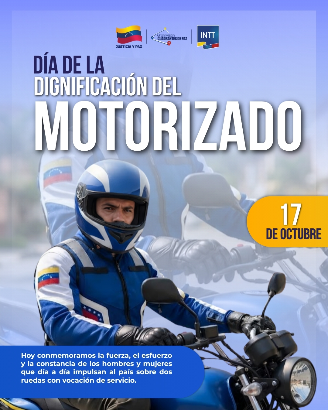 EL INTT Y LOS CABALLOS DE HIERRO DÉCADAS DE JUSTICIA SOCIAL, PREVENCIÓN Y COMPROMISO CON VENEZUELA